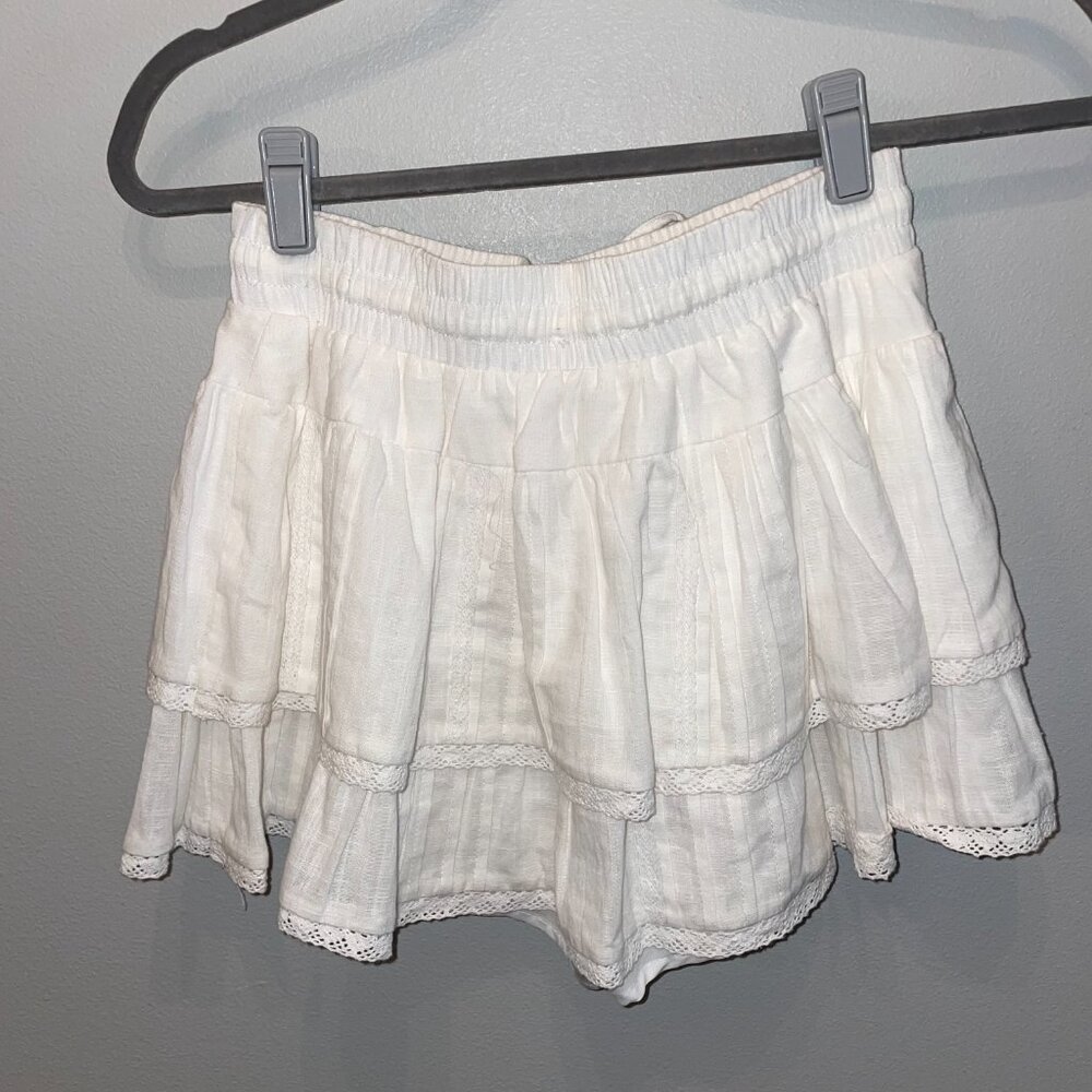 Day + Moon White Skort View 2
